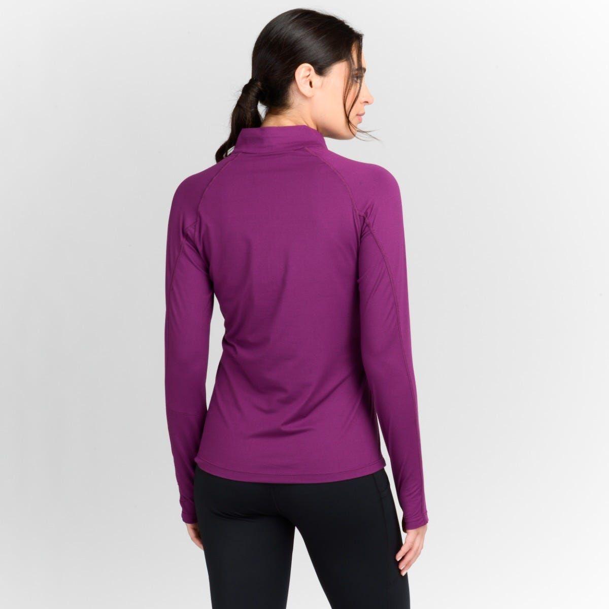 Polerón Entrenamiento Mujer Spyder Andes Morado-2