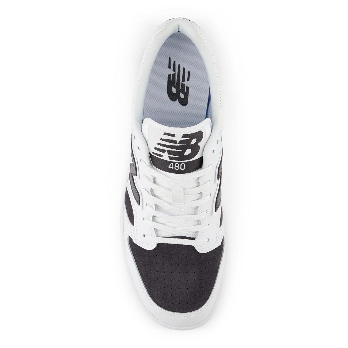 Zapatillas Urbanas Hombre New Balance 480 Blanca/Negro-2