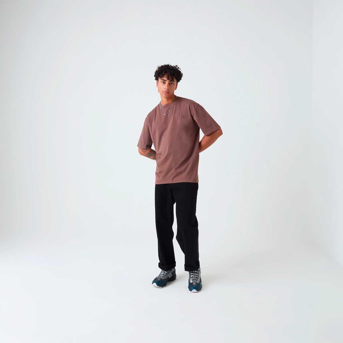 Polera Lifestyle Hombre New Balance Athletics Cotton Café-4