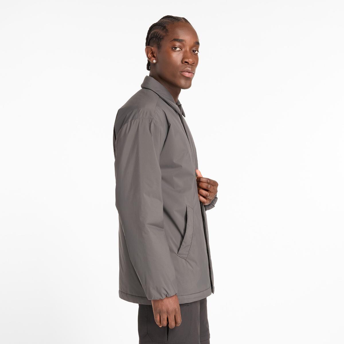 Chaqueta Lifestyle Hombre New Balance Coaches Jacket Gris-6