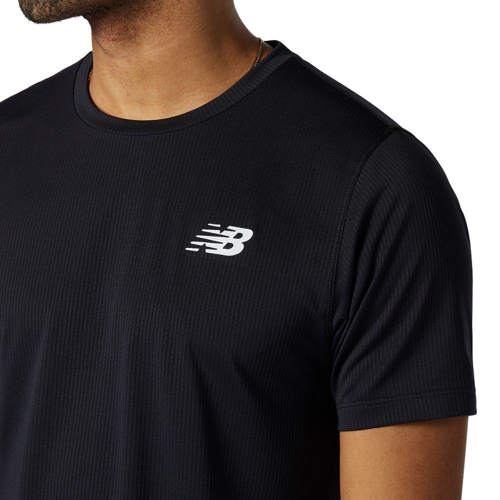 Polera Running Hombre New Balance Tenacity Corsa Negro-3