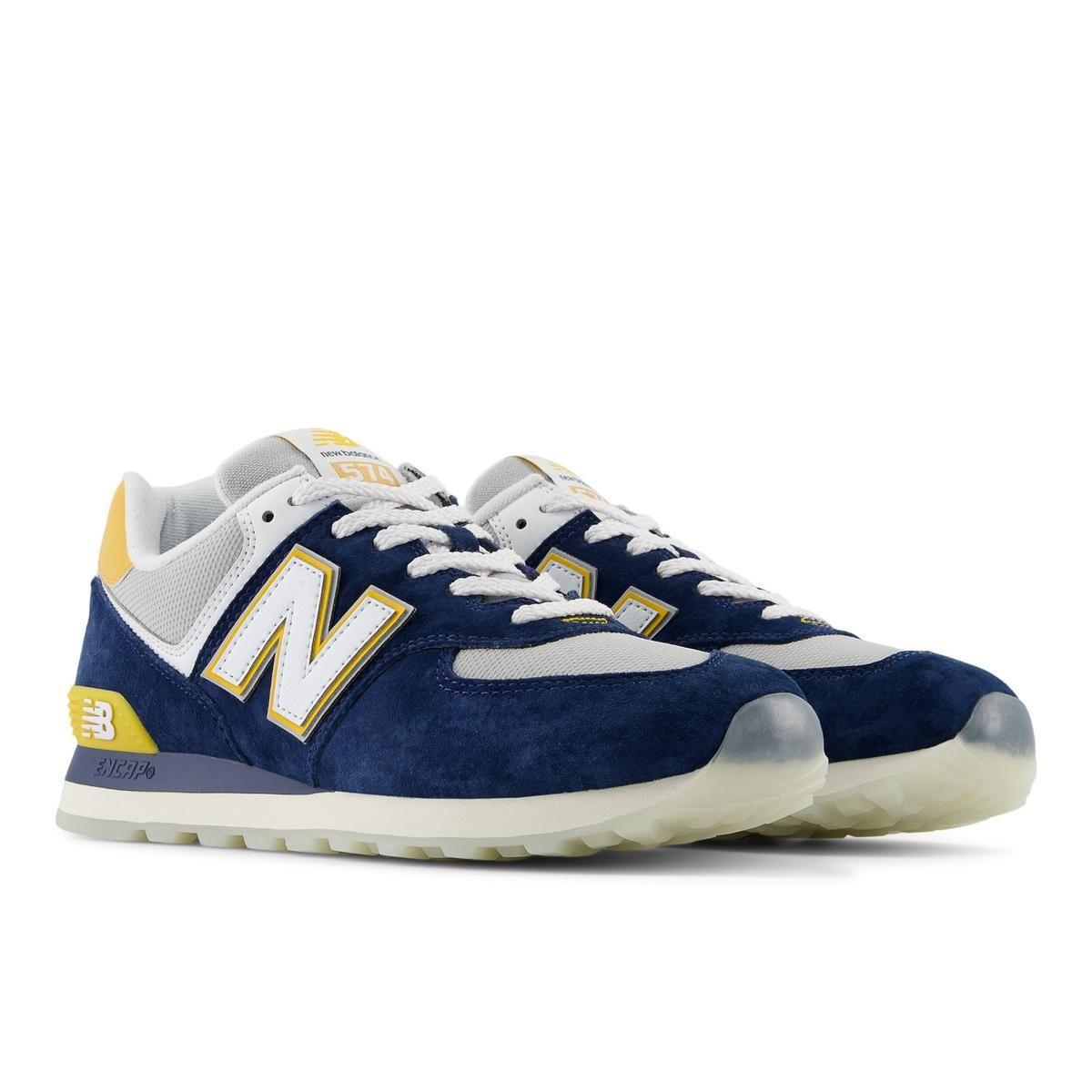 Zapatillas Urbanas Hombre New Balance 574 Azul-3