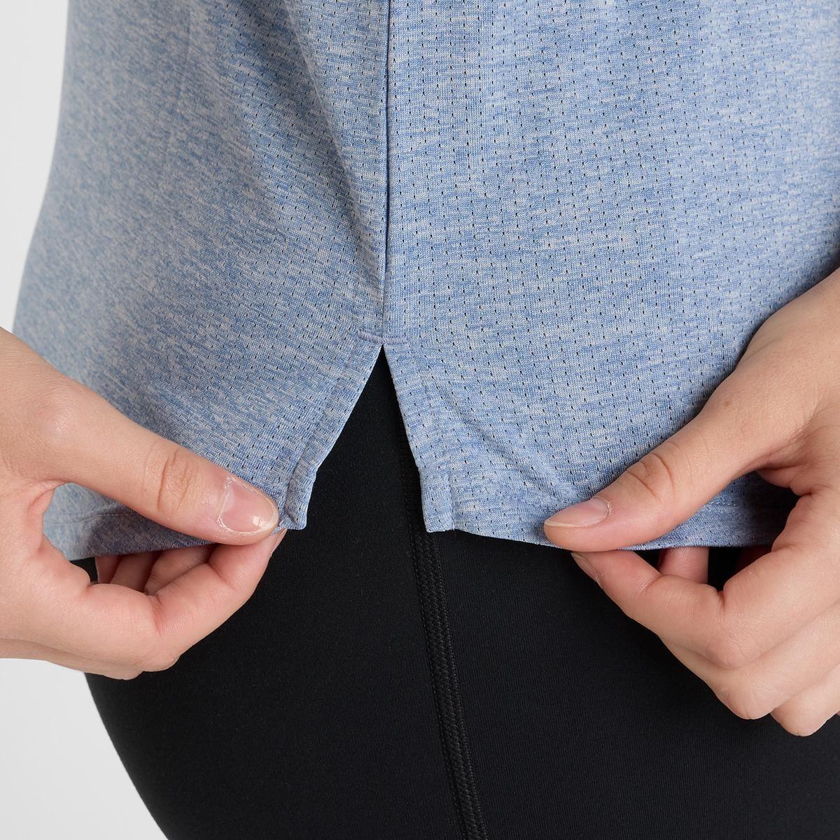 Polera Sin Mangas Running Mujer New Balance Athletic Celeste-4