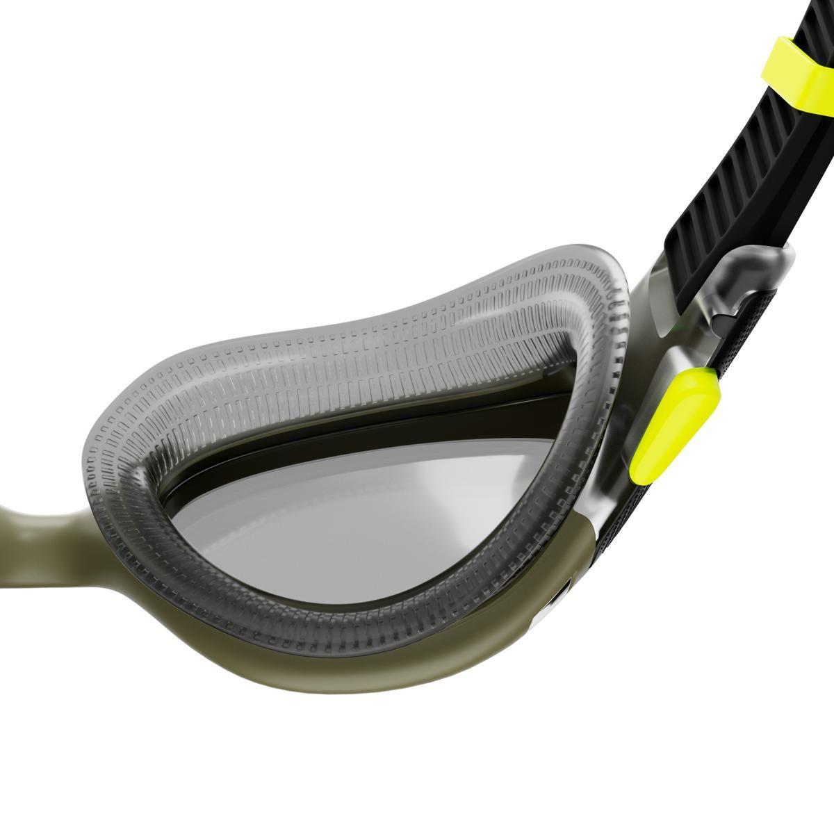 Anteojos Natación Unisex Speedo Biofuse 2.0 Negro/Verde-3