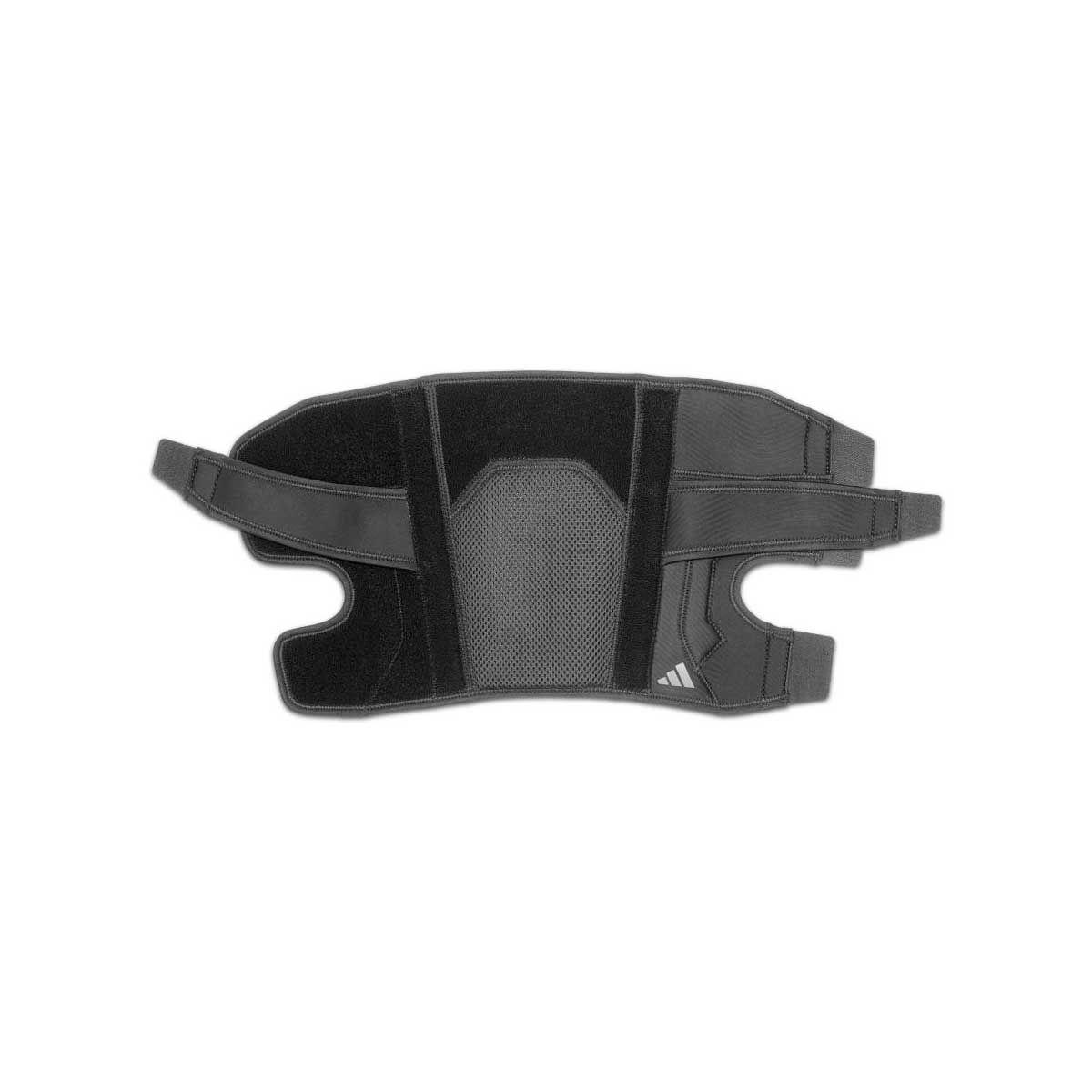Rodillera Ajustable Con Correas Fitness Adidas Negra M-2