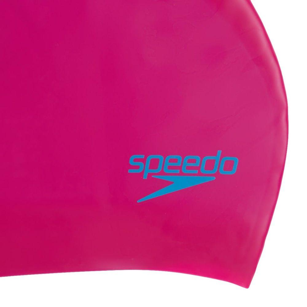 Gorro Natación Junior Speedo Long Hair Rosado-2