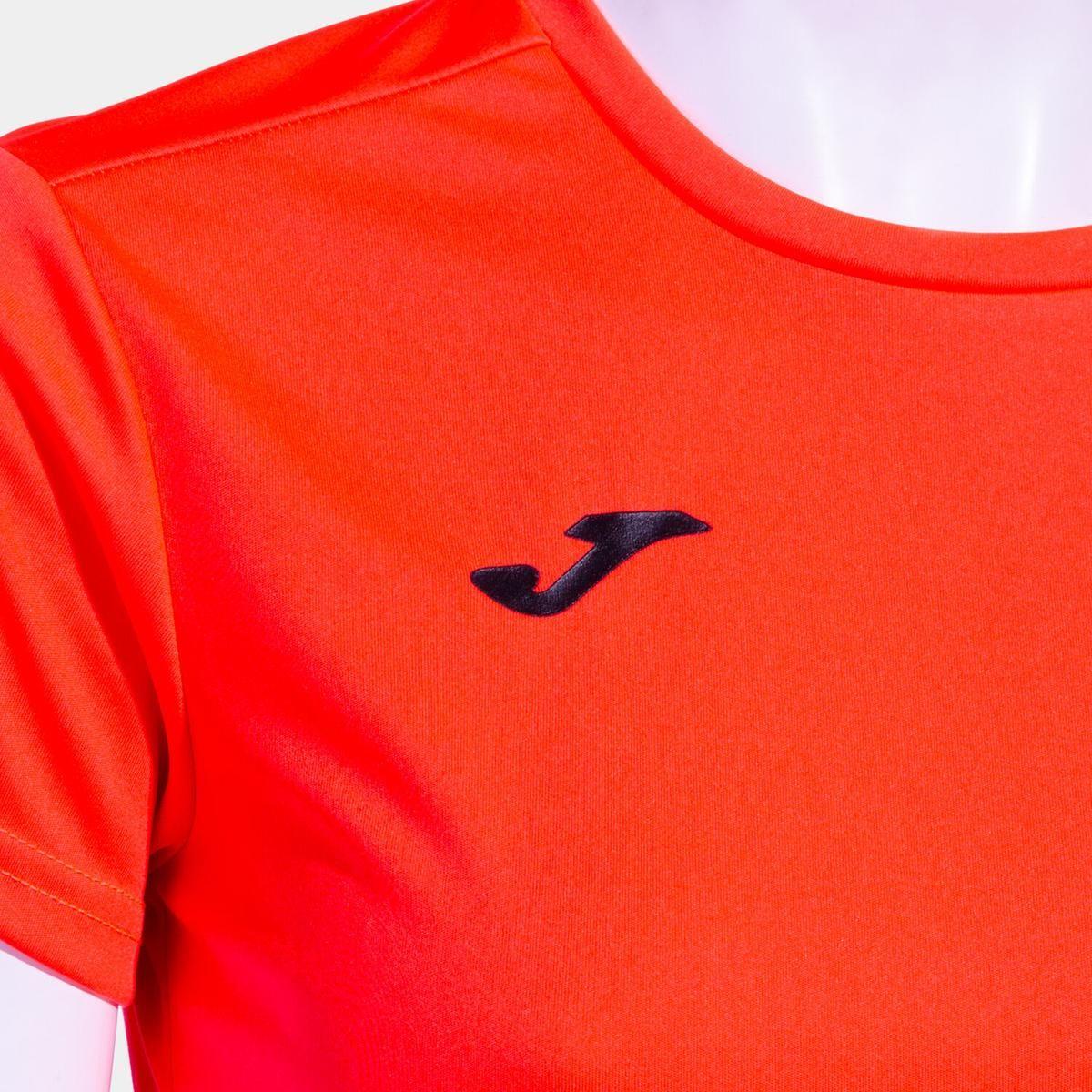 Polera Entrenamiento Mujer Joma Combi Naranja-3