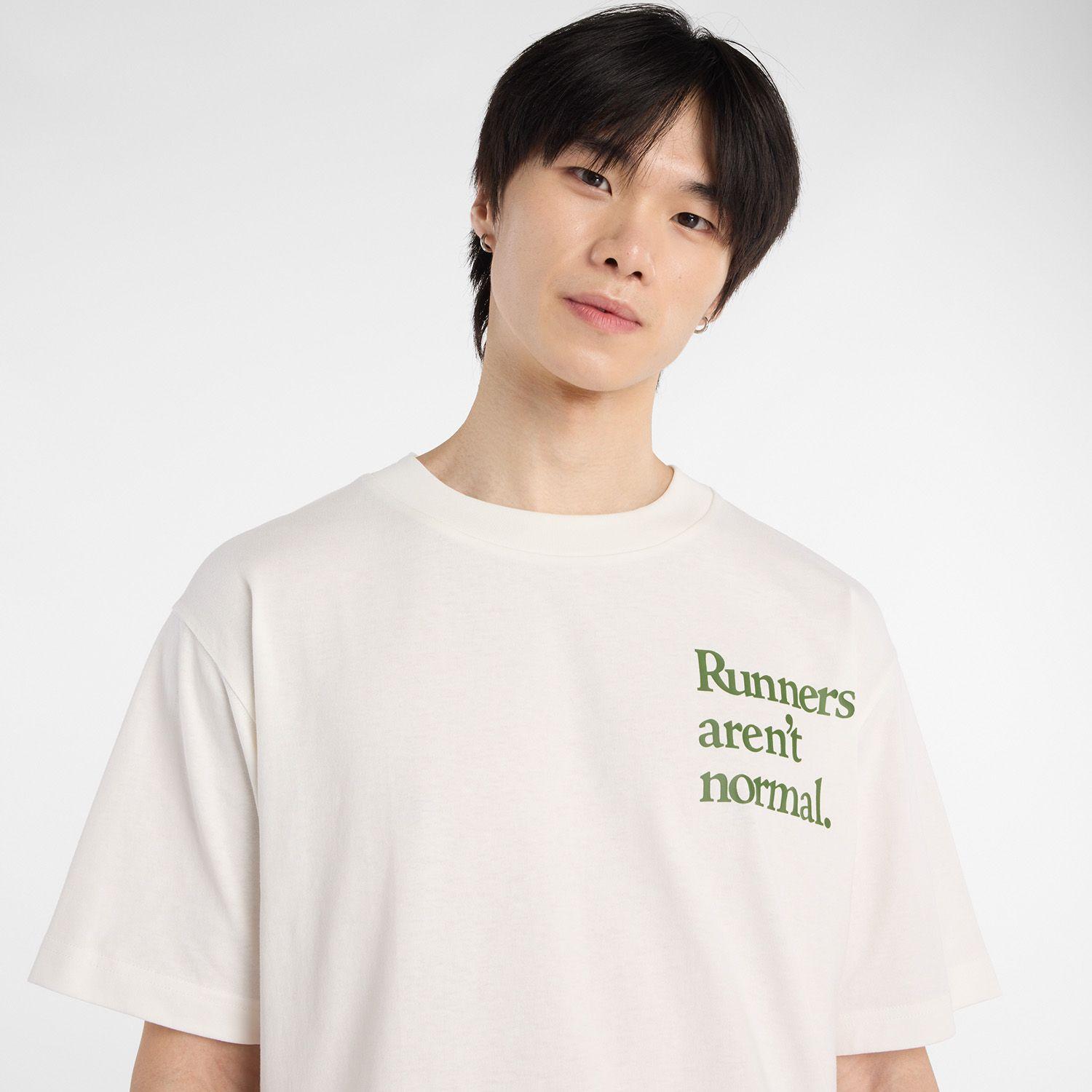 Polera Lifestyle Hombre New Balance Runners Blanca-3