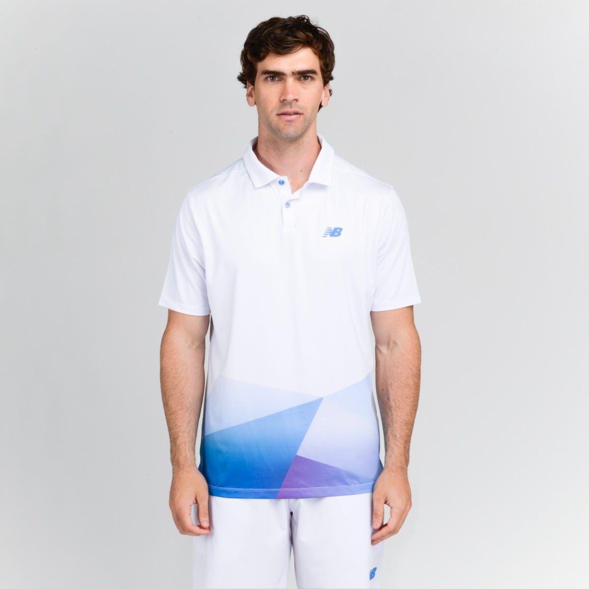 Polera Tenis Hombre New Balance Bicolor-0