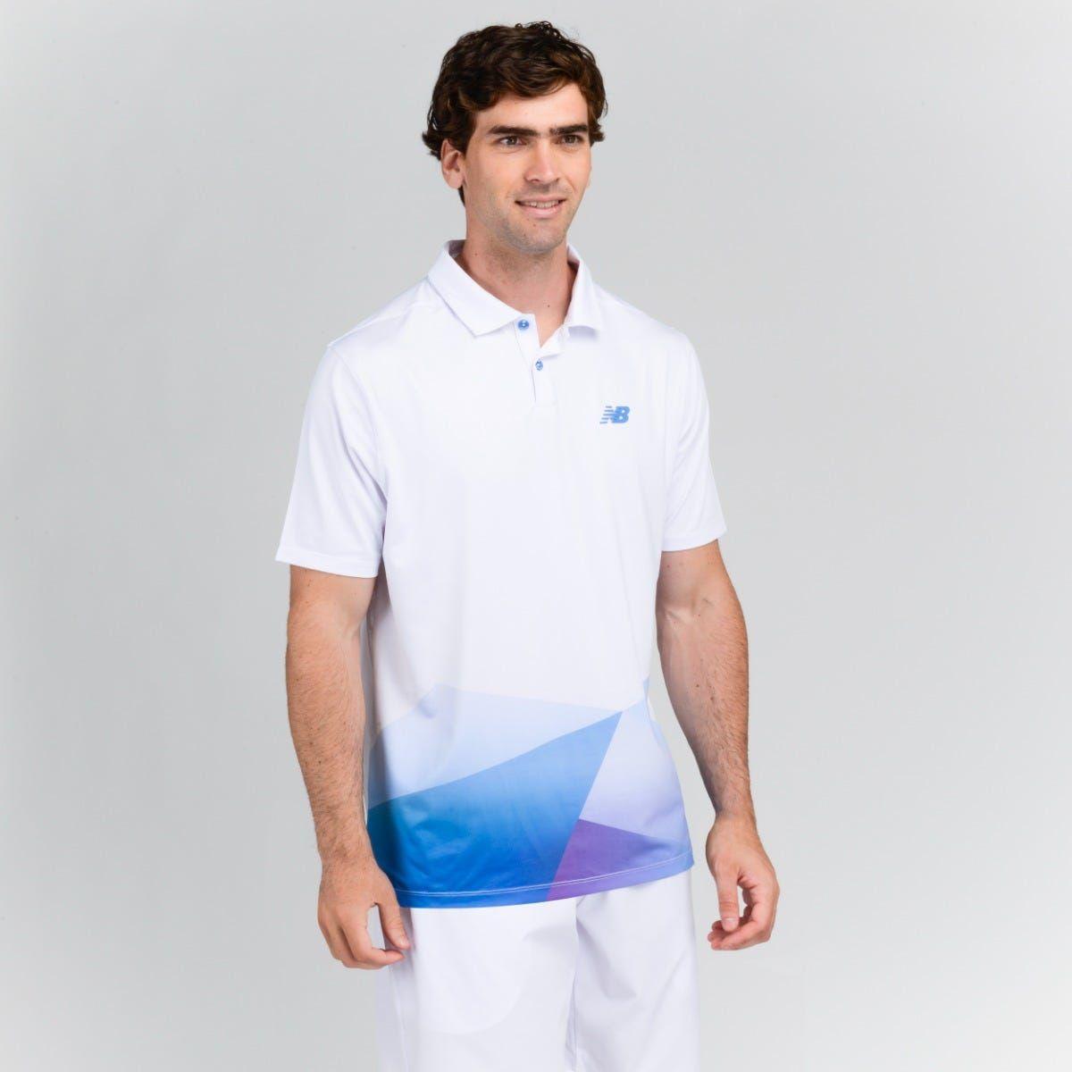 Polera Tenis Hombre New Balance Bicolor-1
