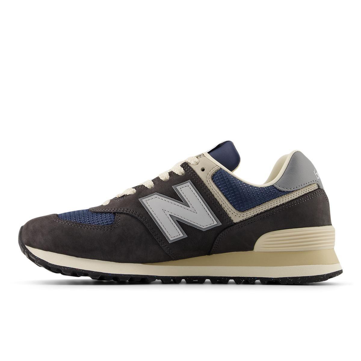 Zapatillas Urbanas Unisex New Balance 574 Café/Azul-1