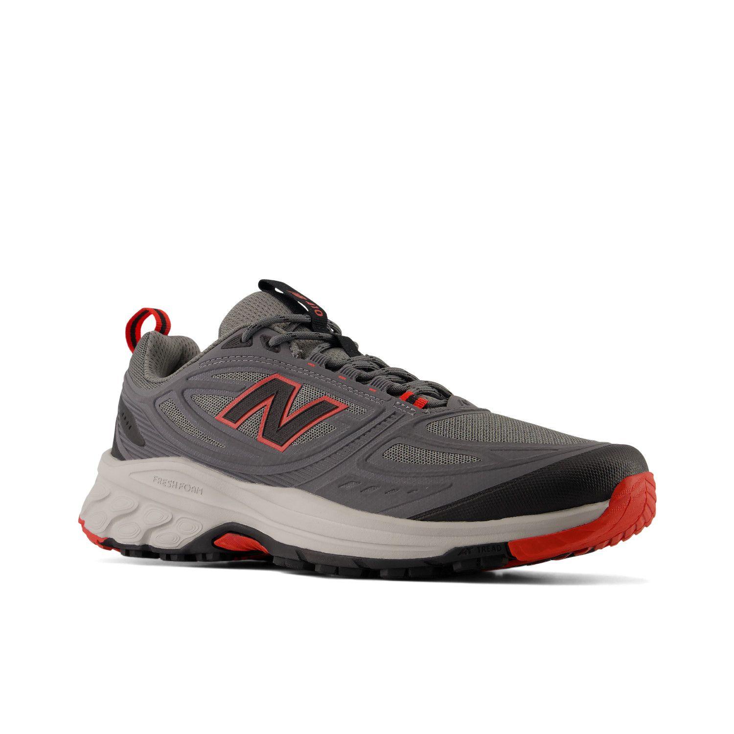 Zapatillas Trail Running Hombre New Balance 410 V9 Gris/Roja-3