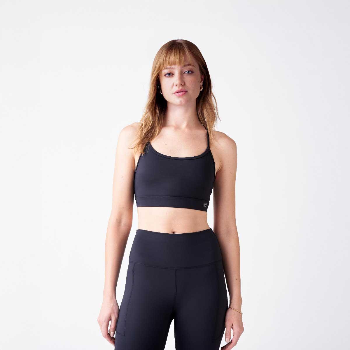 Peto Running Mujer New Balance Essential Yoga Bra Negro-0