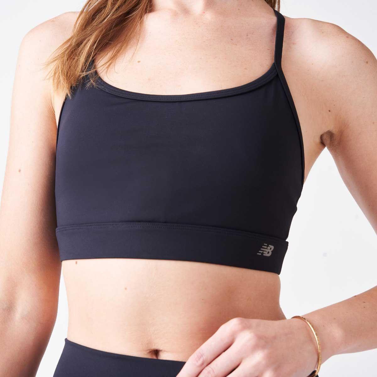 Peto Running Mujer New Balance Essential Yoga Bra Negro-3