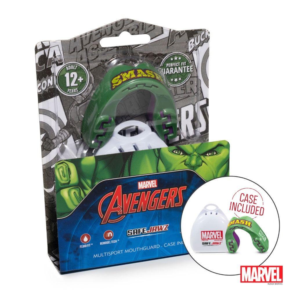 Protector Bucal Hombre Safejawz Marvel Hulk Verde-3