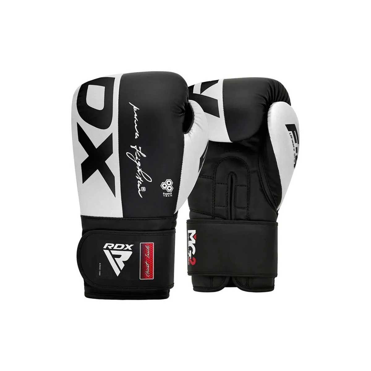 Guantes Boxeo RDX Sparring Negro 12 oz-0