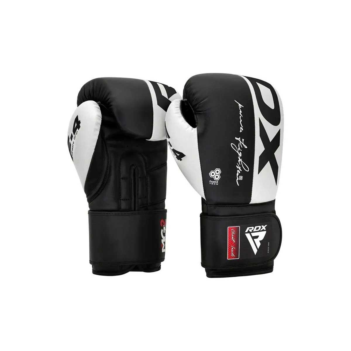 Guantes Boxeo RDX Sparring Negro 12 oz-1