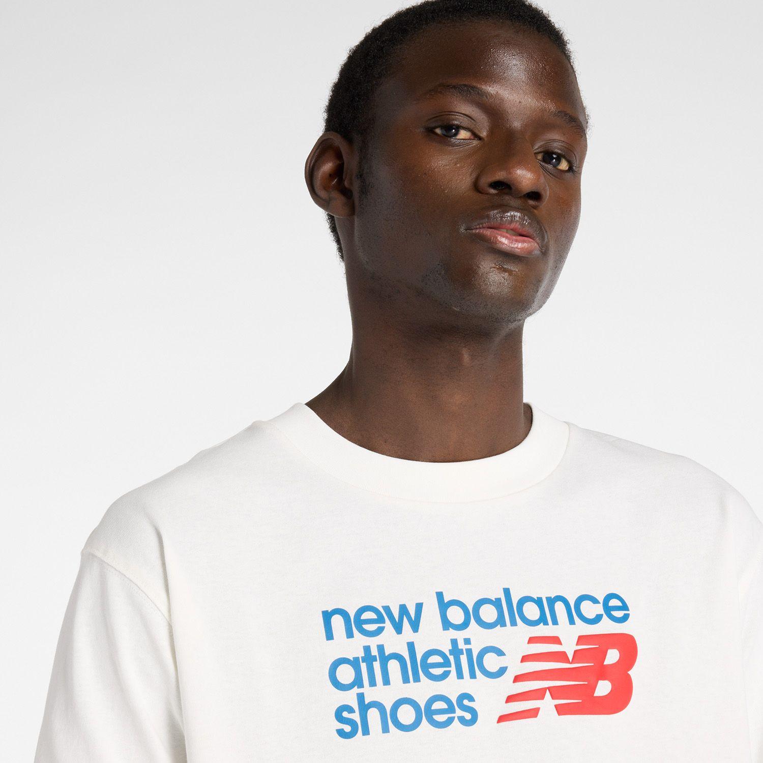 Polera Lifestyle Hombre New Balance Athletics Premium Blanca-3