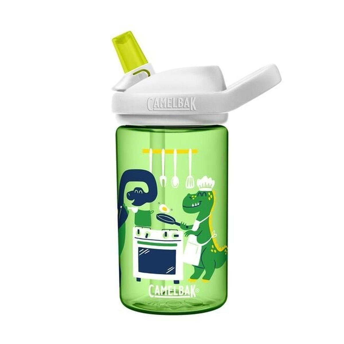 Botella Camelbak eddy+ Kids 400 ml Verde/Blanco-3