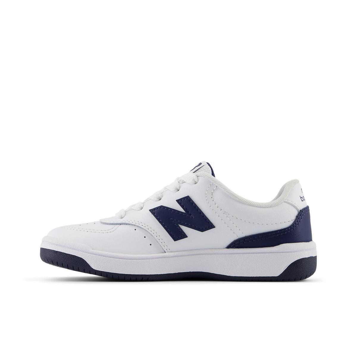 Zapatillas Urbanas Niño New Balance 80 Blanca/Azul-1