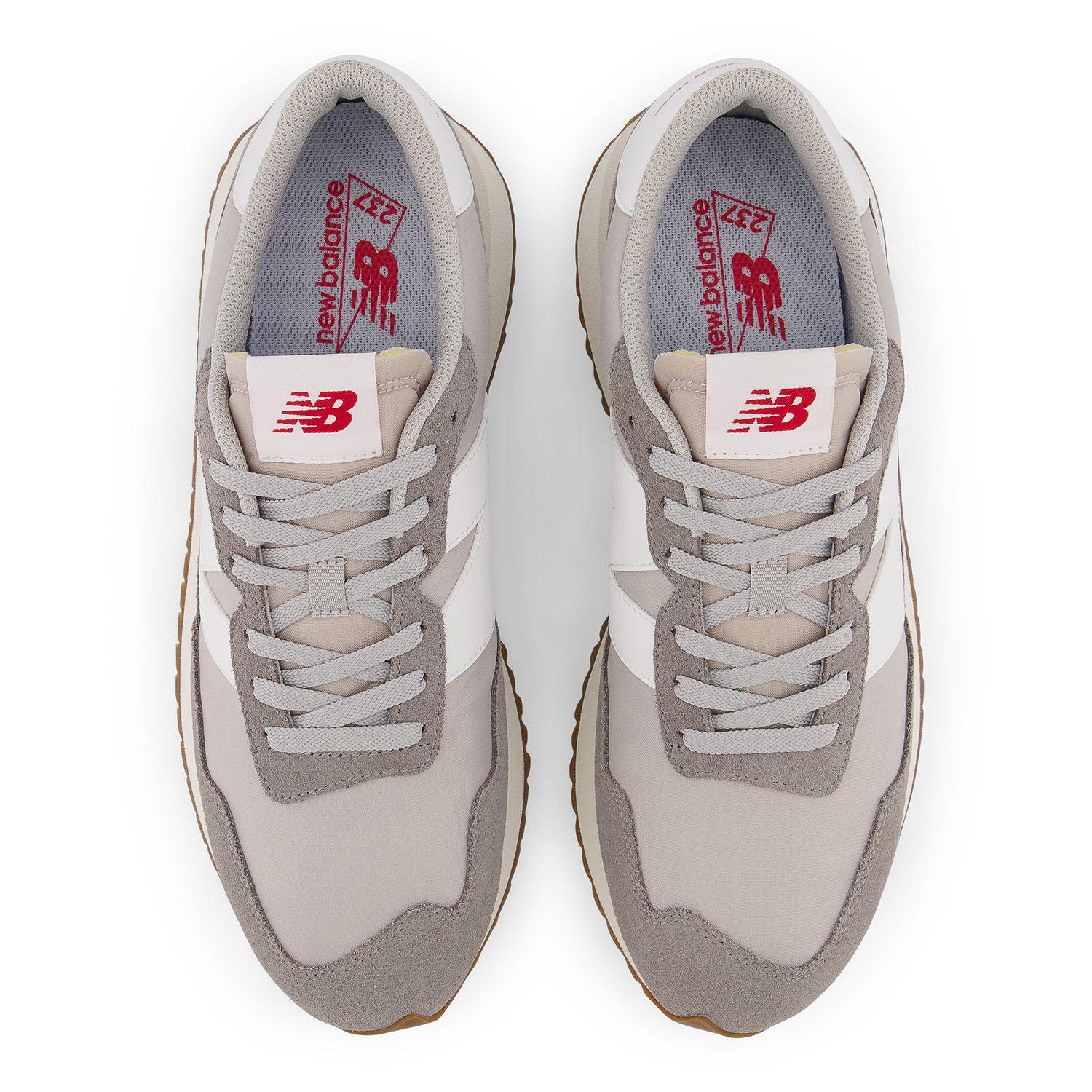 Zapatillas Urbanas Hombre New Balance 237 Beige/Roja-1