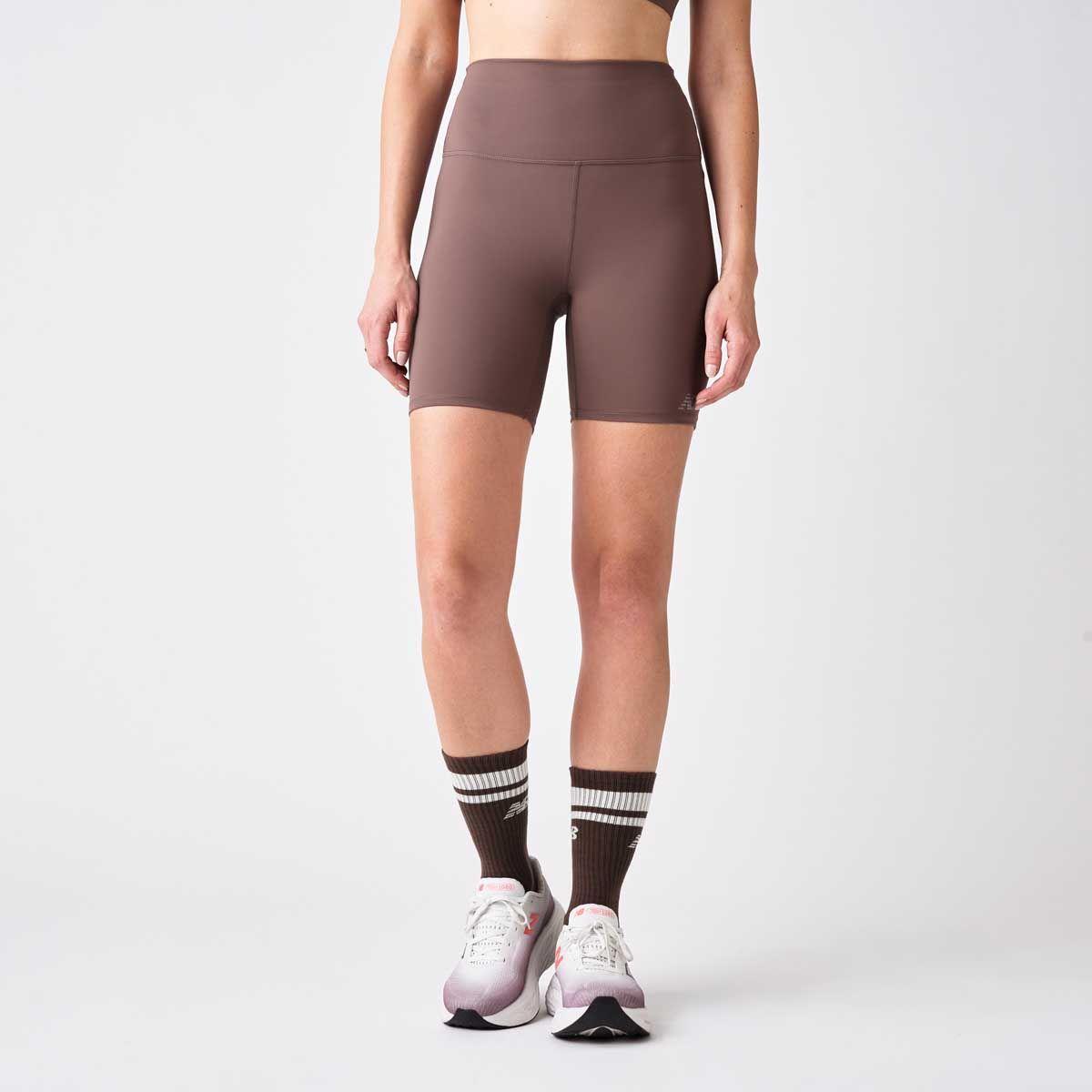 Calza Corta Running Mujer New Balance Harmony High Rise 6-0