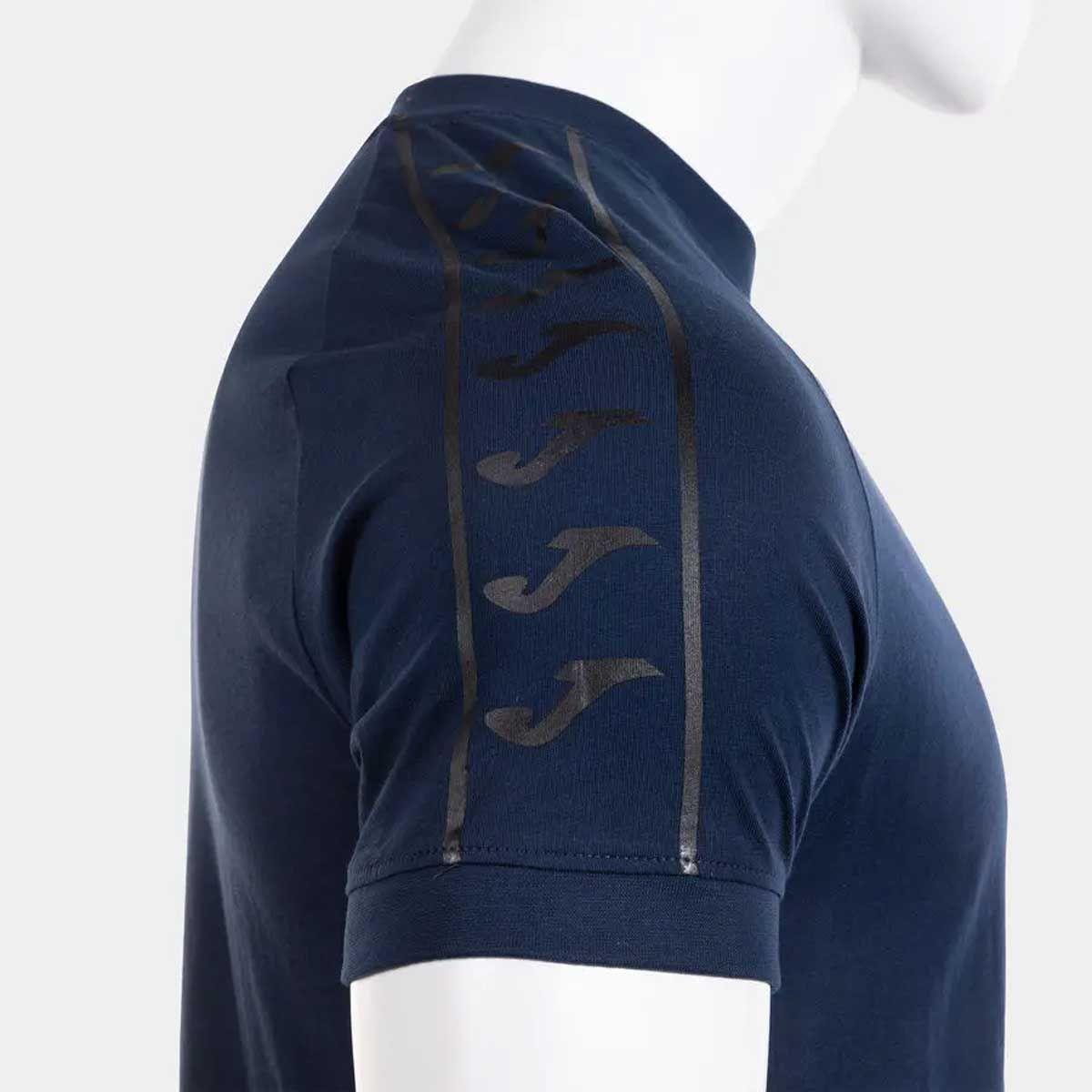 Polera lifestyle niño Joma Icono Street Azul-4