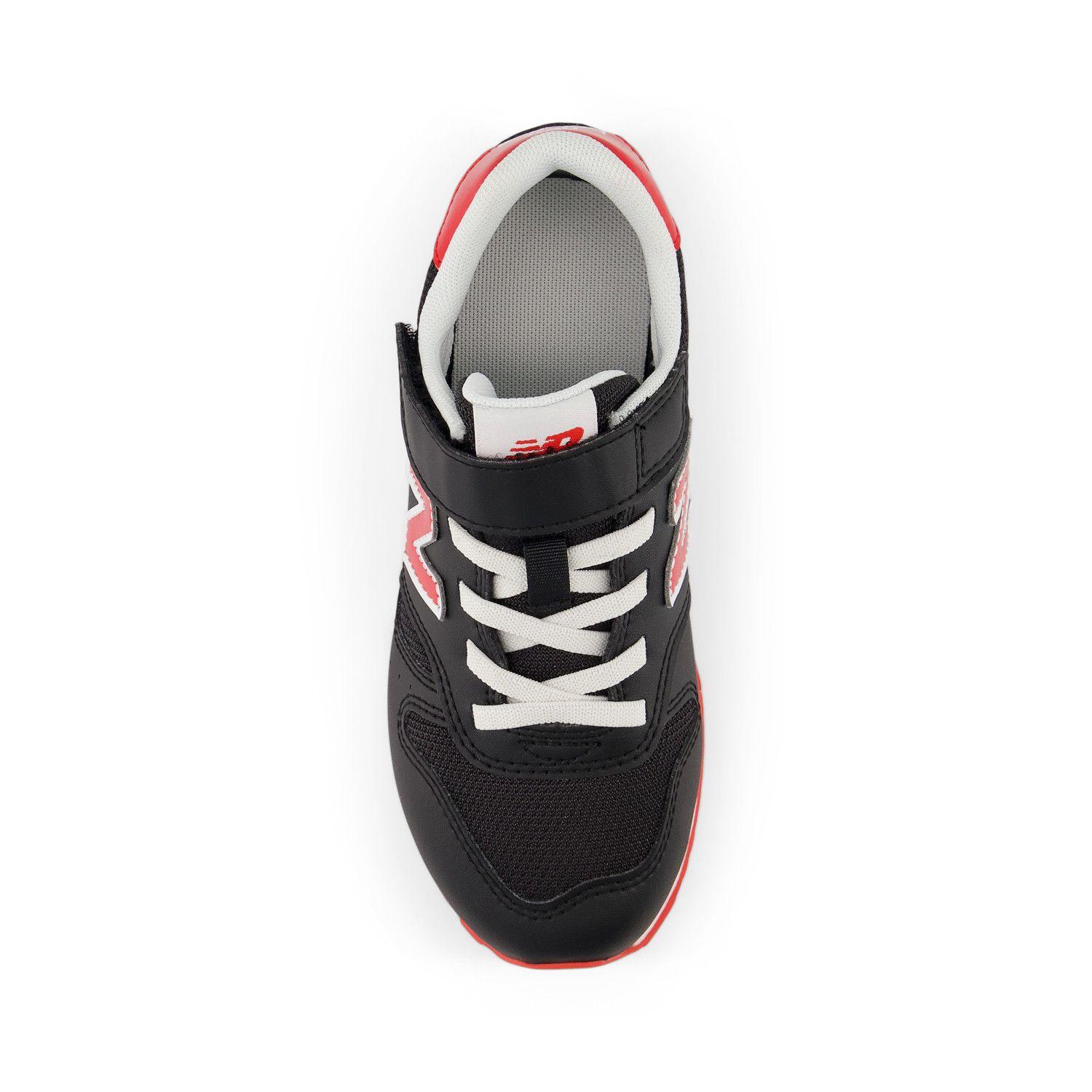 Zapatillas Urbanas Niños New Balance 373 Negra/Roja-2