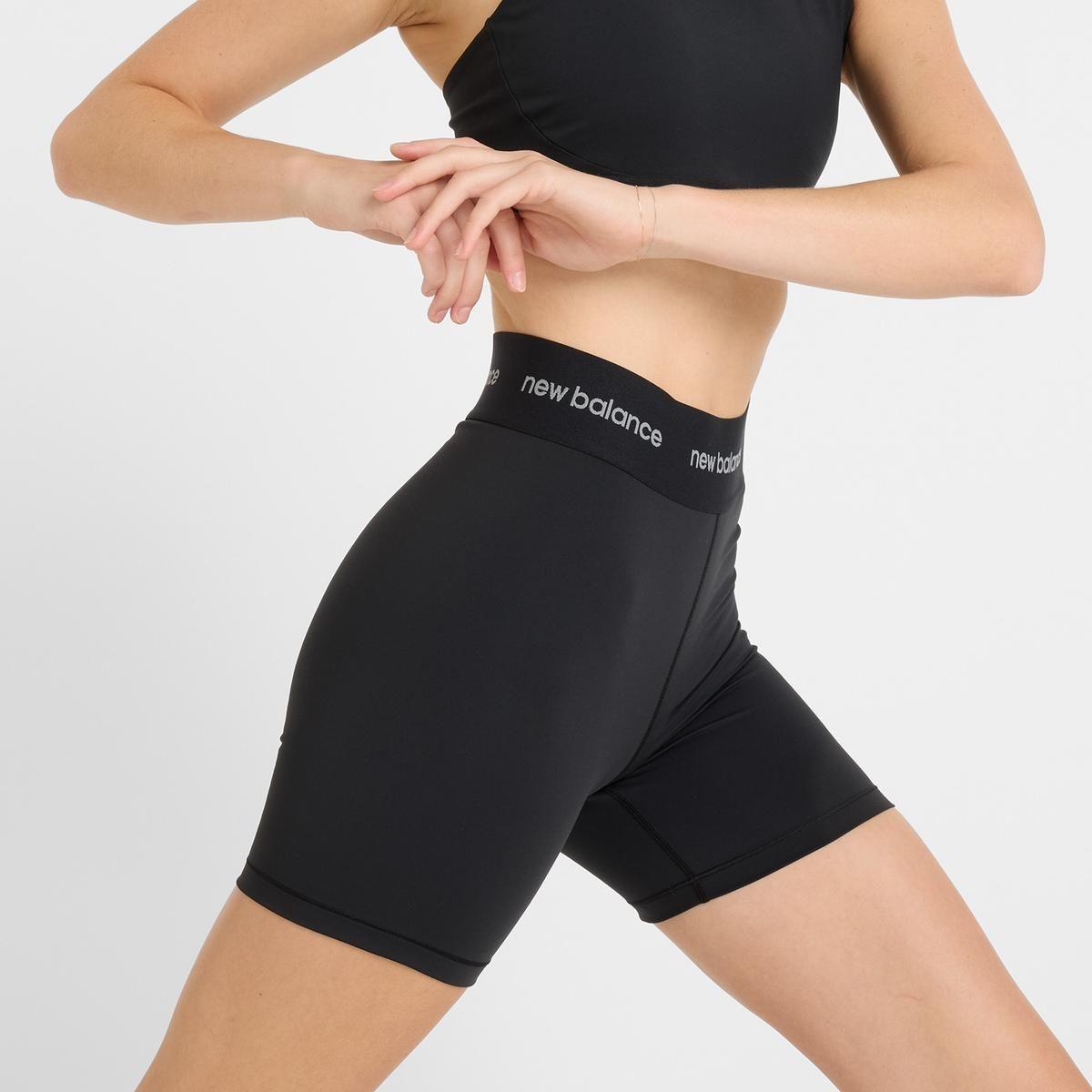 Calzas Cortas Mujer New Balance Negro-3