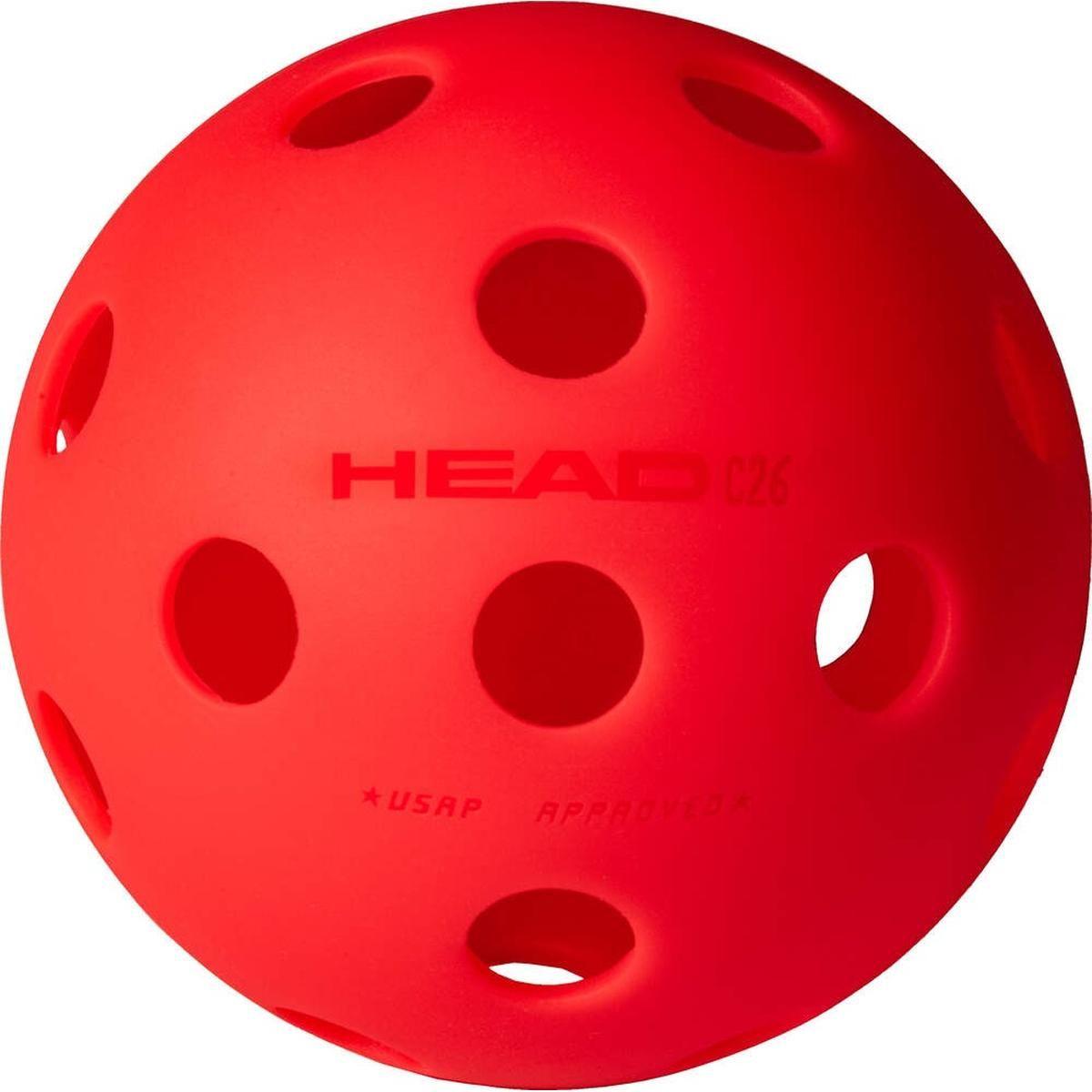 Pelotas Pickleball Head Indoor 26 3u Roja-1