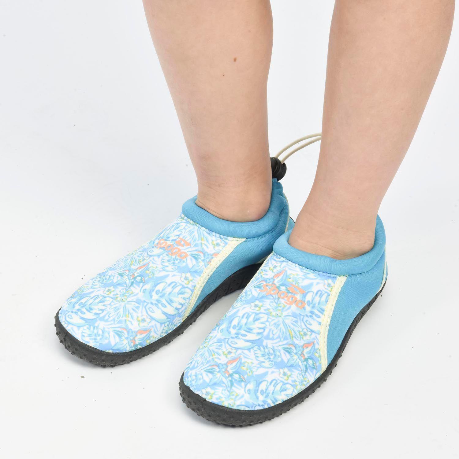 Zapatos de Agua Niña Spoga Turquesa-0