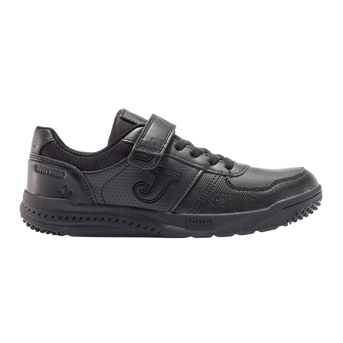 Zapatillas Escolares Unisex Joma W.Harvard Jr Negra-0