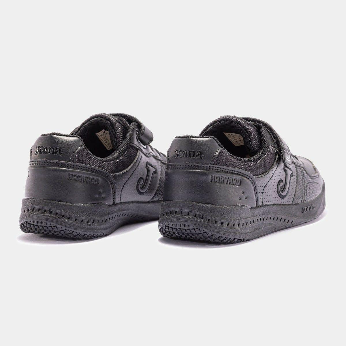 Zapatillas Escolares Unisex Joma W.Harvard Jr Negra-1