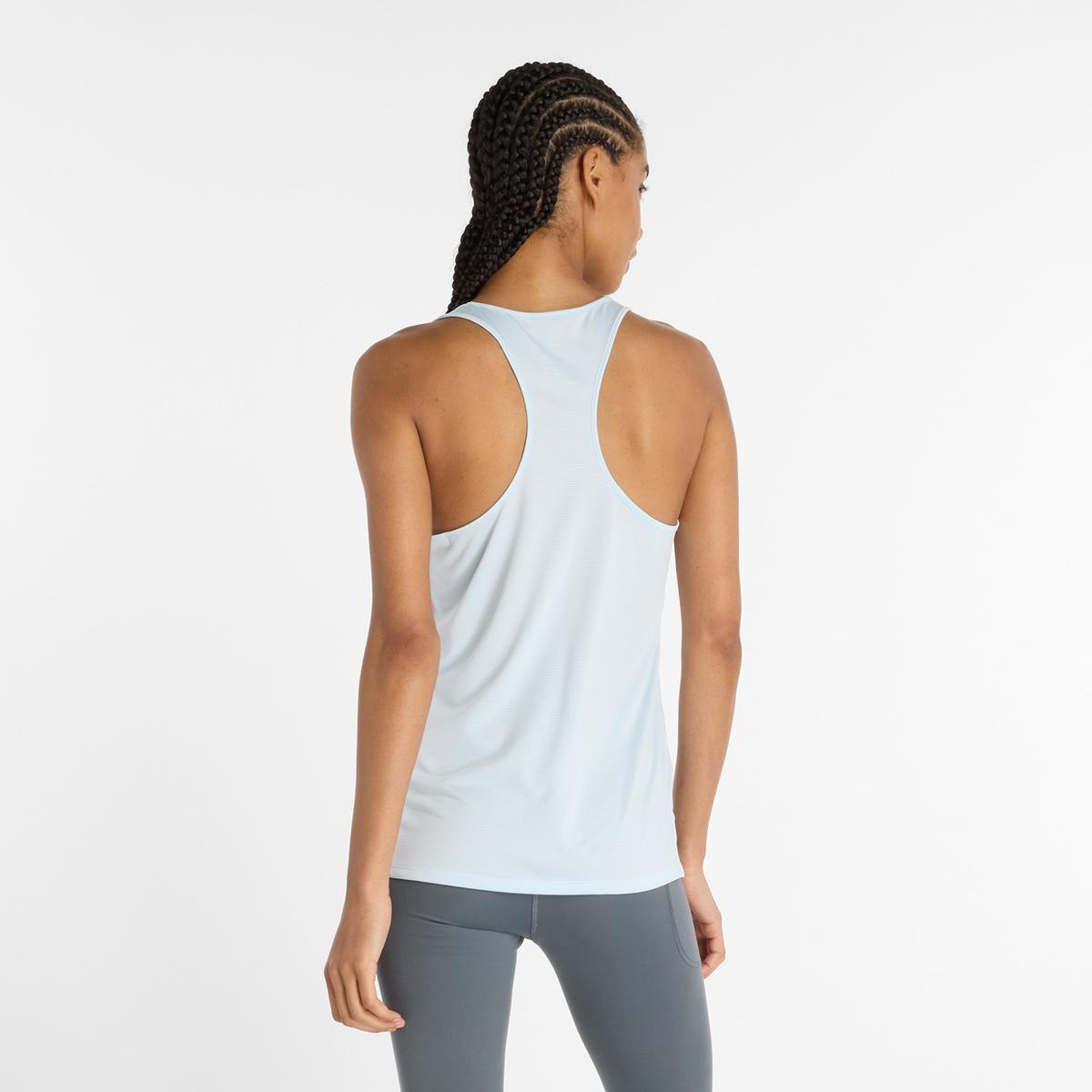 Polera Running Mujer New Balance Sport Essentials Celeste-1