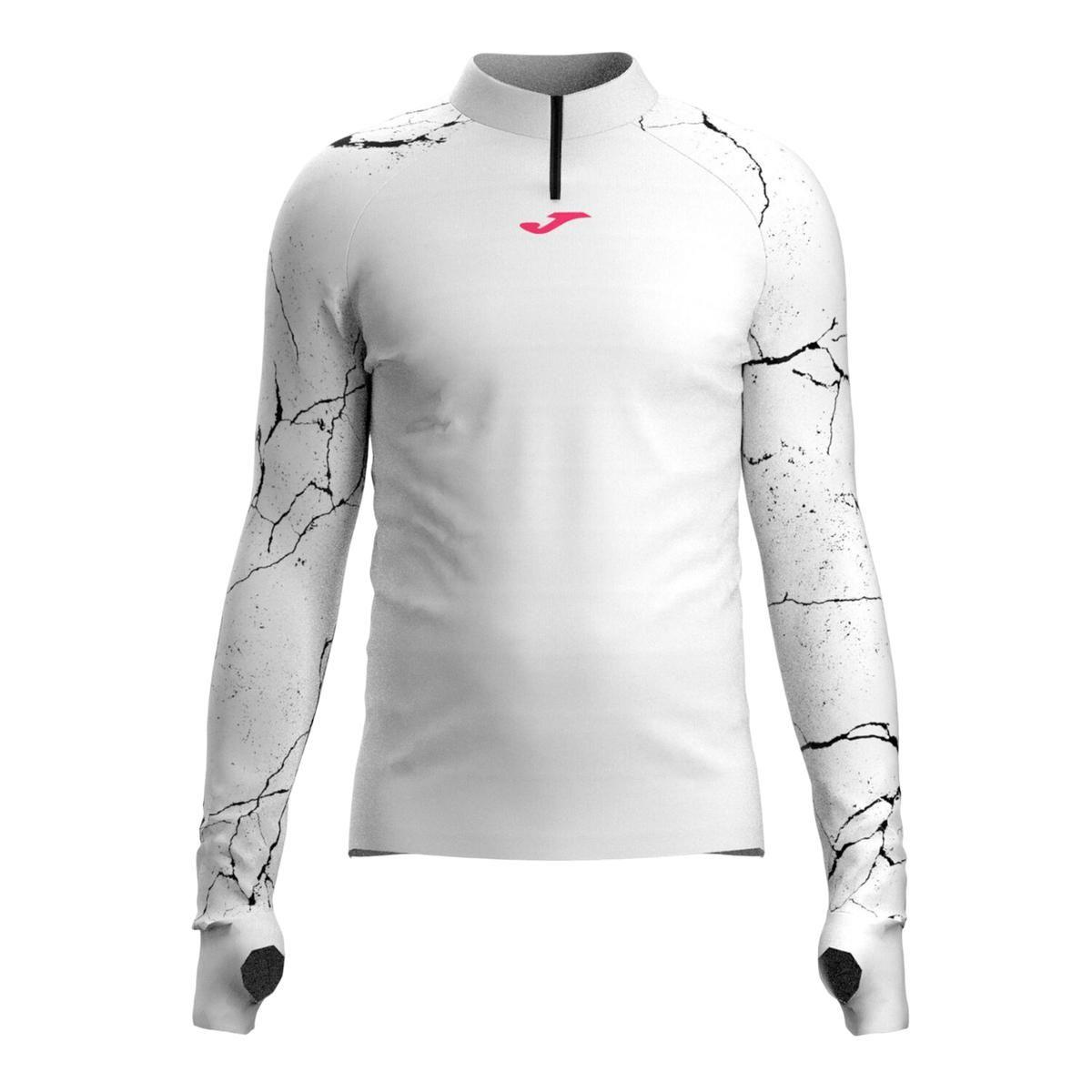 Polerón Entrenamiento Hombre Joma R-Night Antracita Blanca-0