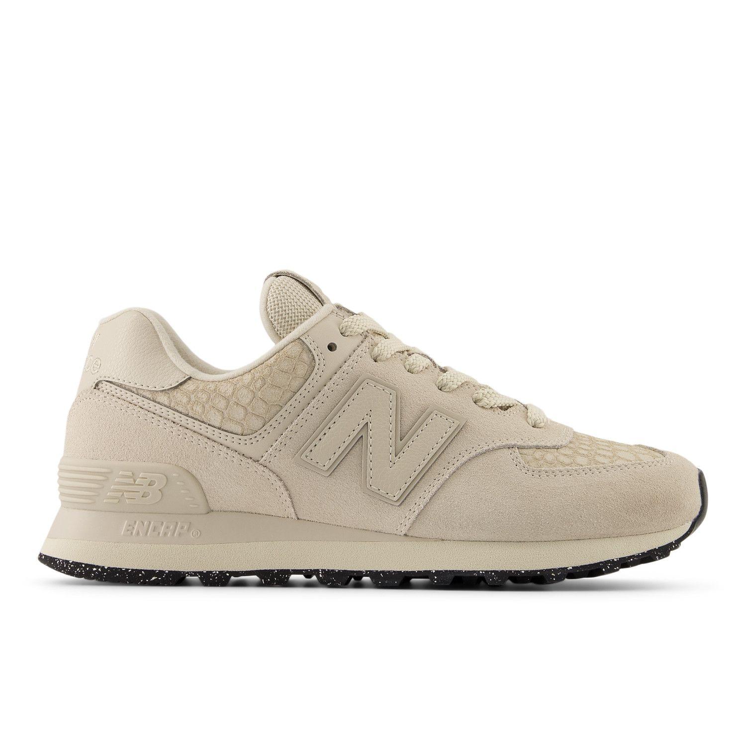 Zapatillas Urbanas Mujer New Balance 574 Beige/Blanca-0