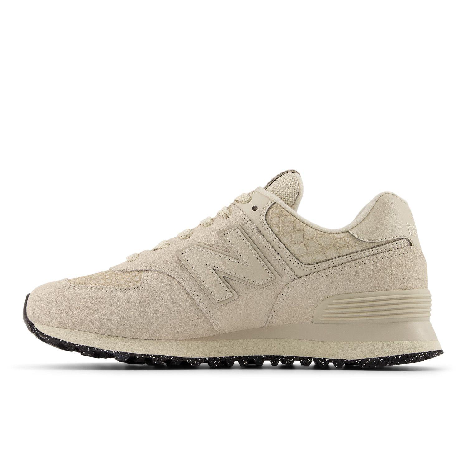 Zapatillas Urbanas Mujer New Balance 574 Beige/Blanca-1