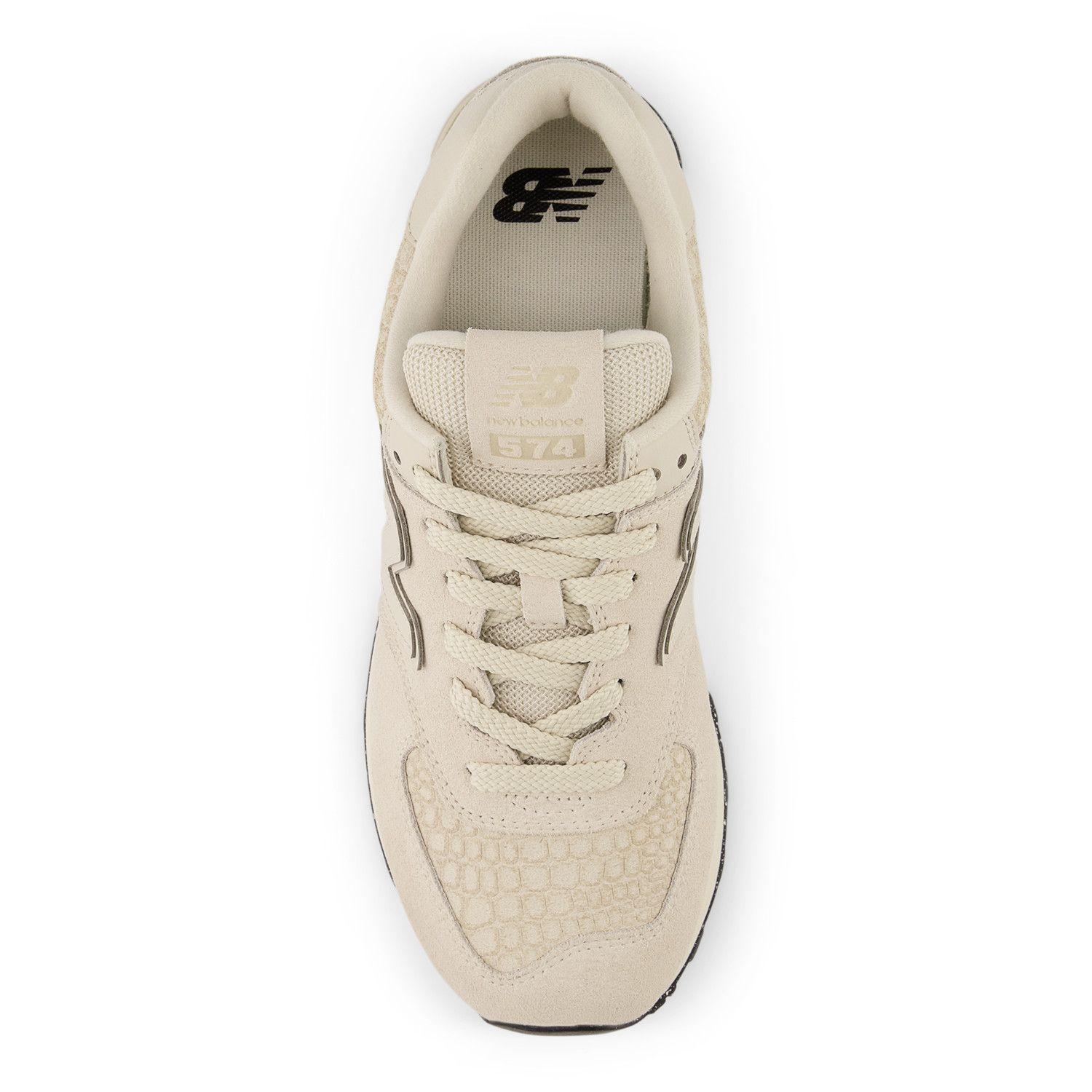 Zapatillas Urbanas Mujer New Balance 574 Beige/Blanca-2