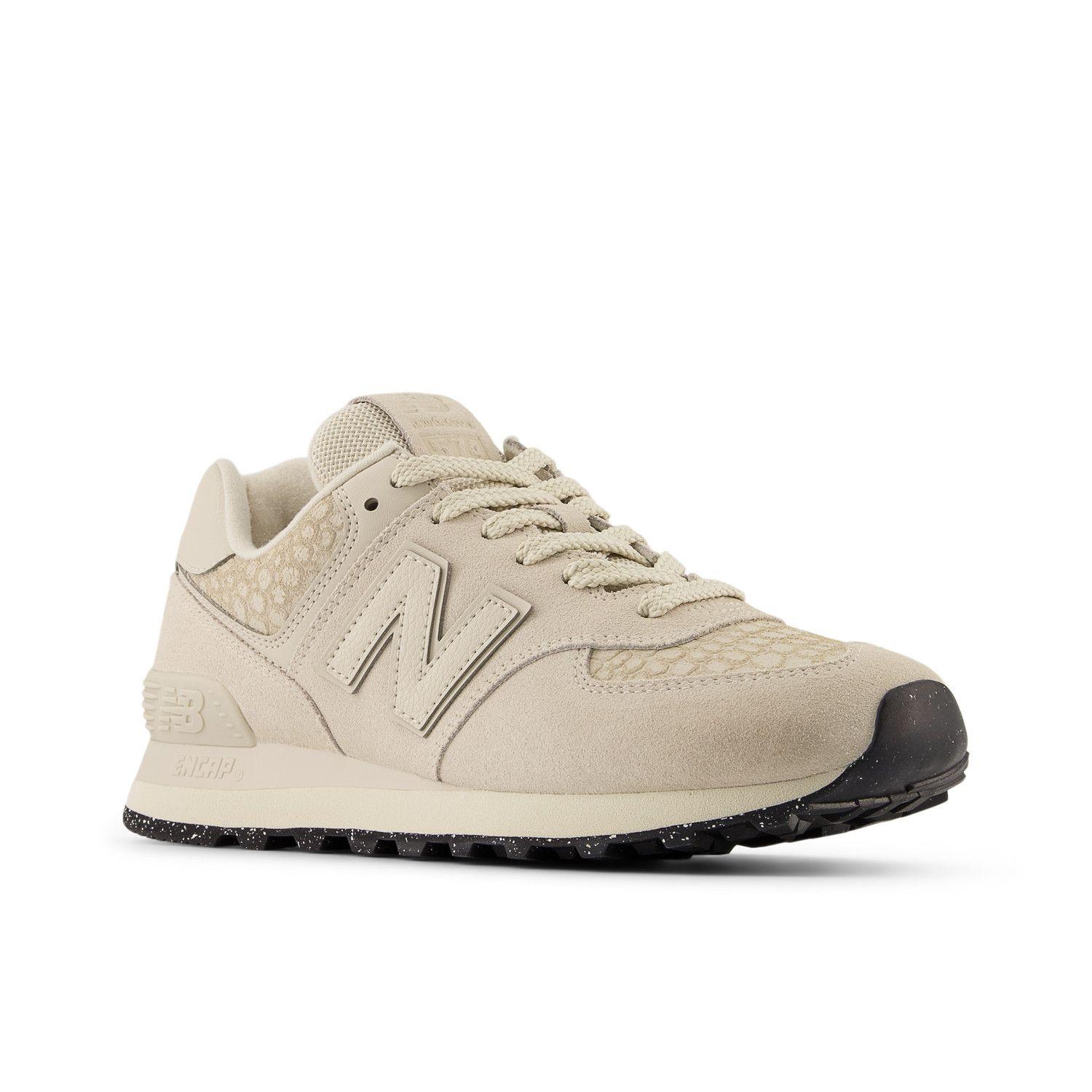 Zapatillas Urbanas Mujer New Balance 574 Beige/Blanca-3