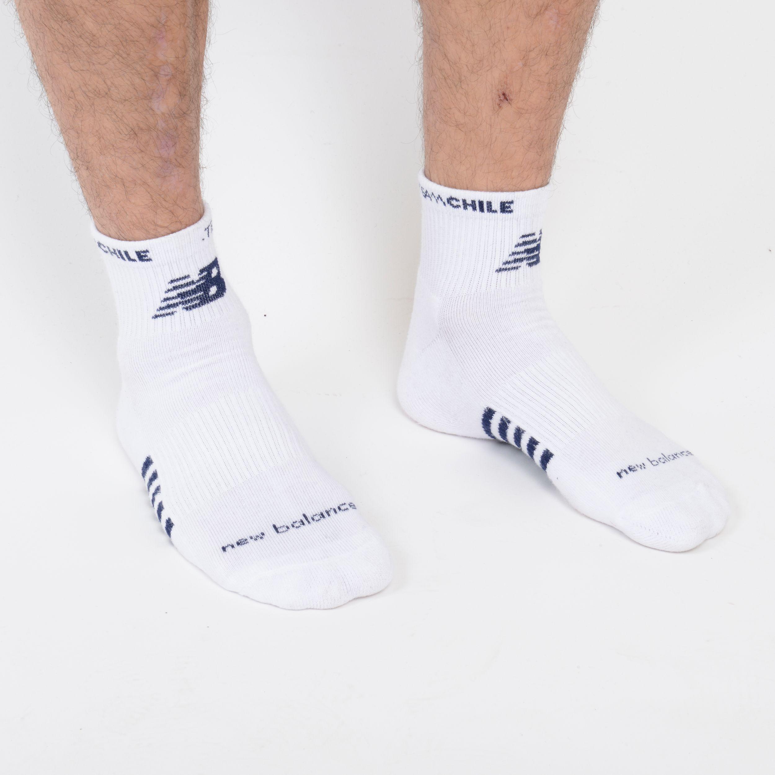 3 Pack Calcetines 3/4 New balance Team Chile-0