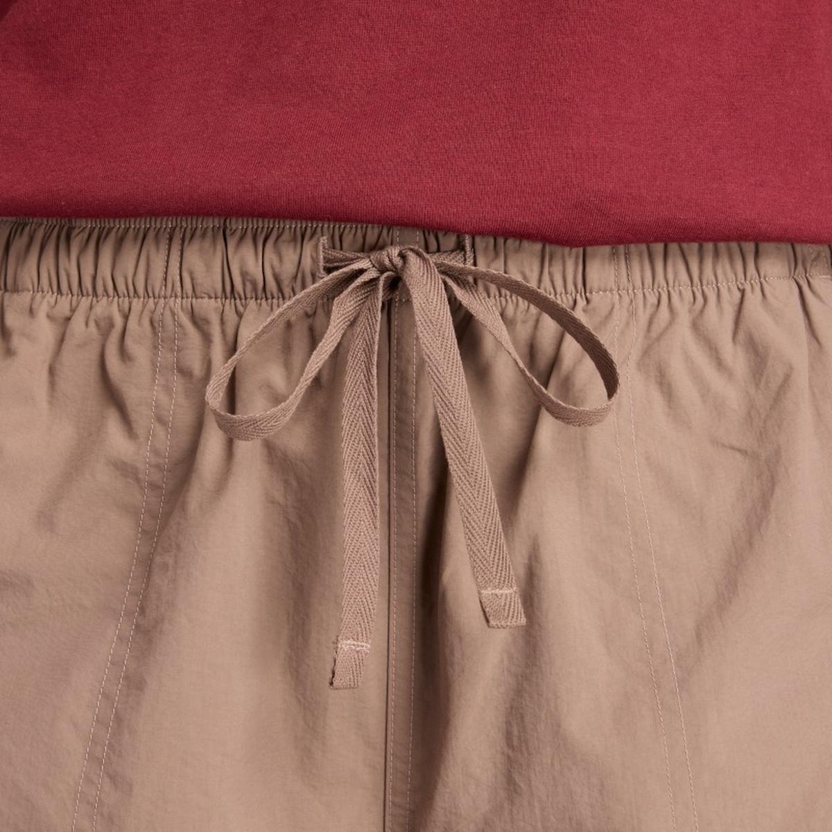 Pantalón Lifestyle Mujer New Balance Woven Cargo Café-4