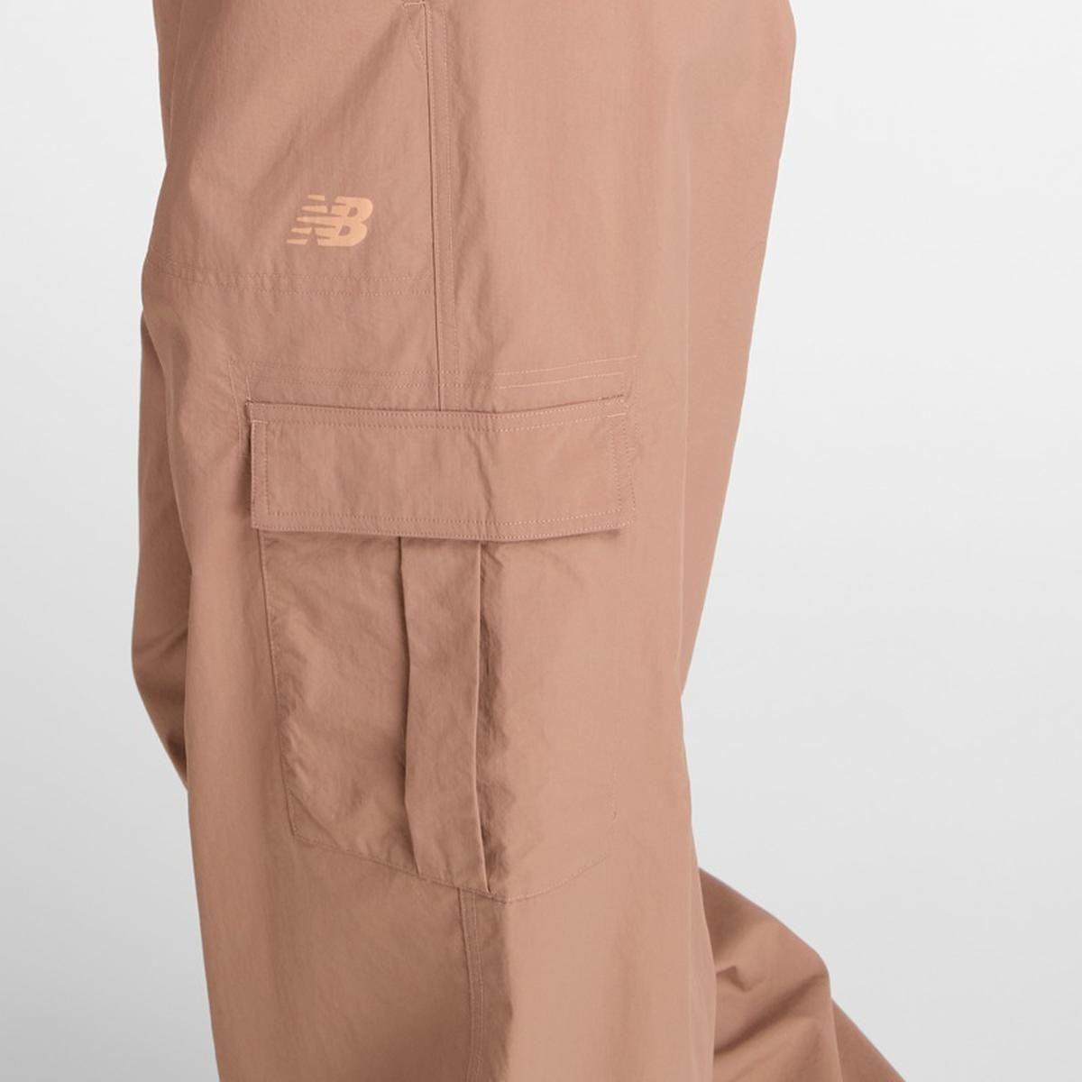 Pantalón Lifestyle Mujer New Balance Woven Cargo Café-6