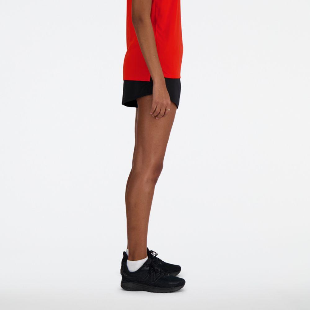 Shorts Mujer New Balance Negro-2