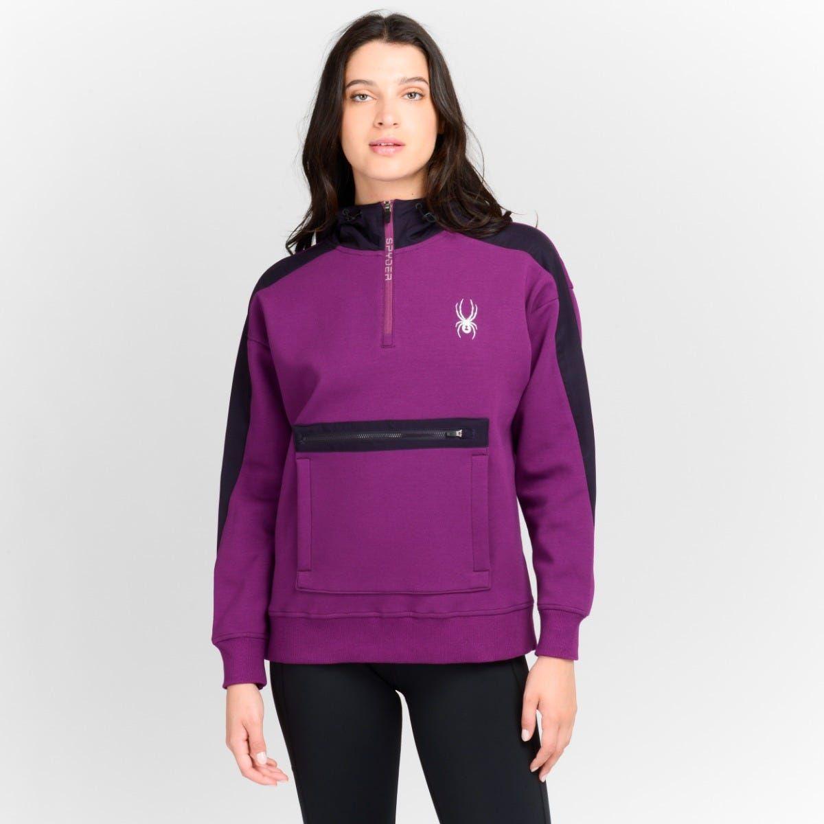 Polerón Entrenamiento Mujer Spyder Sport Nordic Morado-0