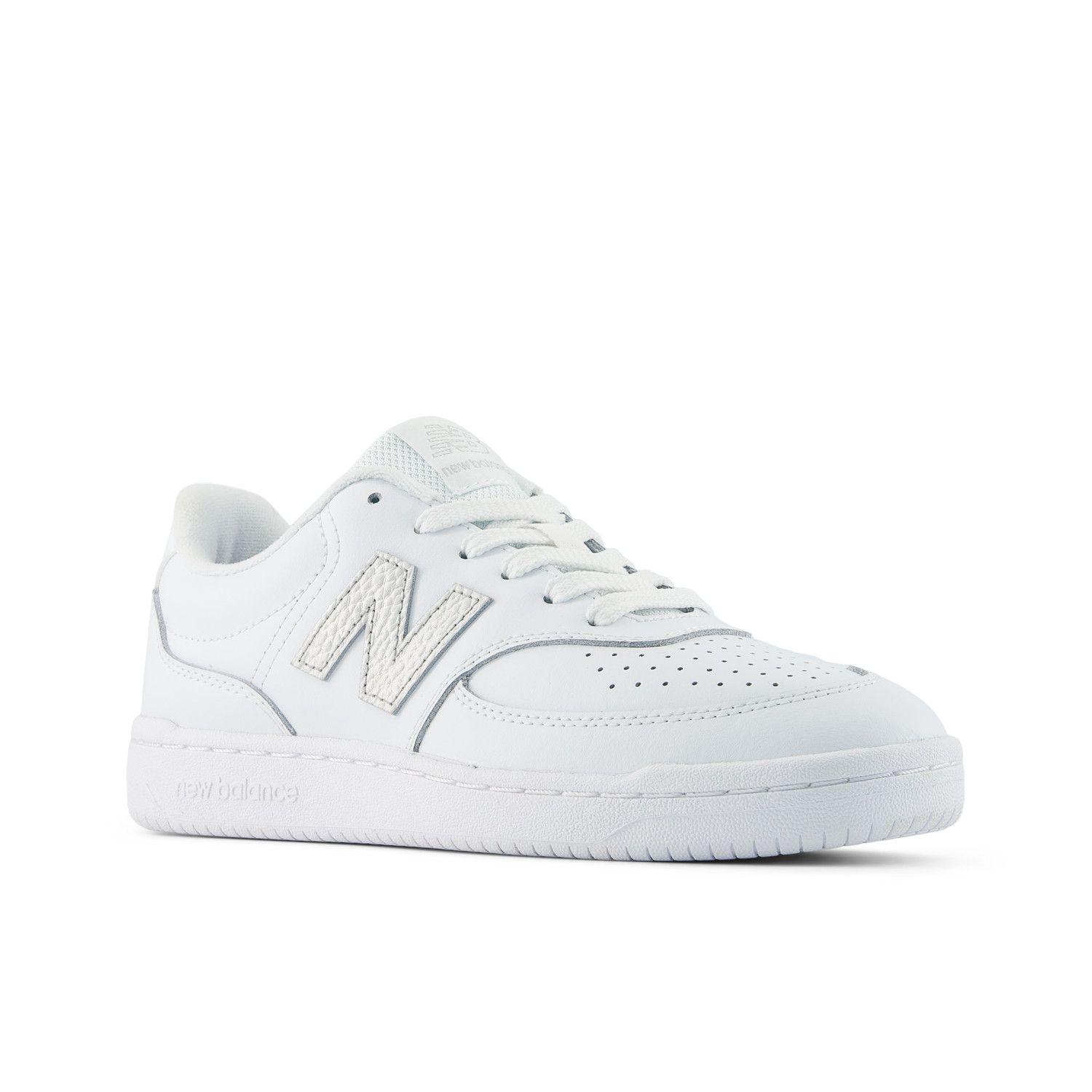 Zapatillas Urbanas Mujer New Balance 80 Blanca/Gris-2