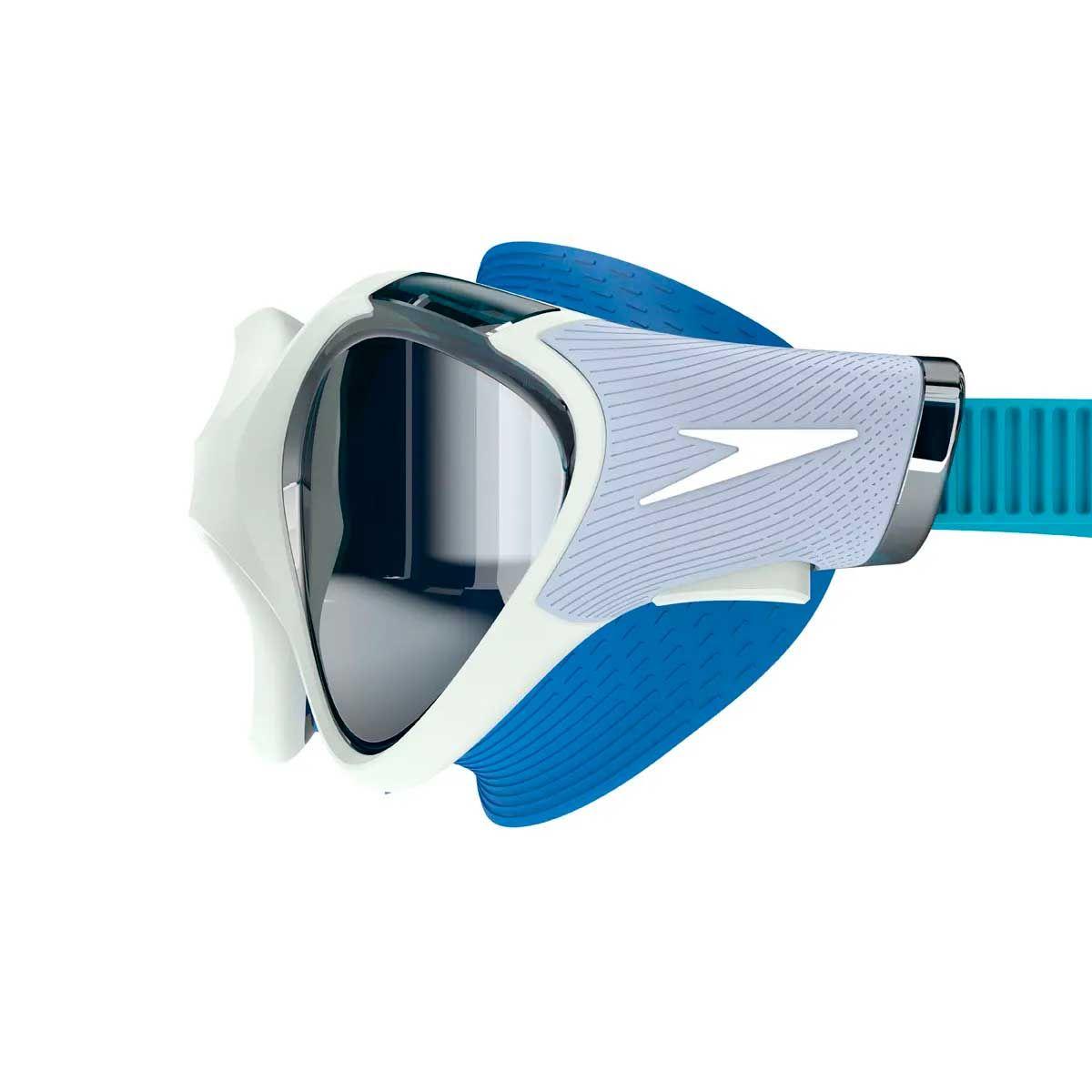 Anteojos Natación Mujer Speedo Biofuse 2.0 Mirrored Azules-2