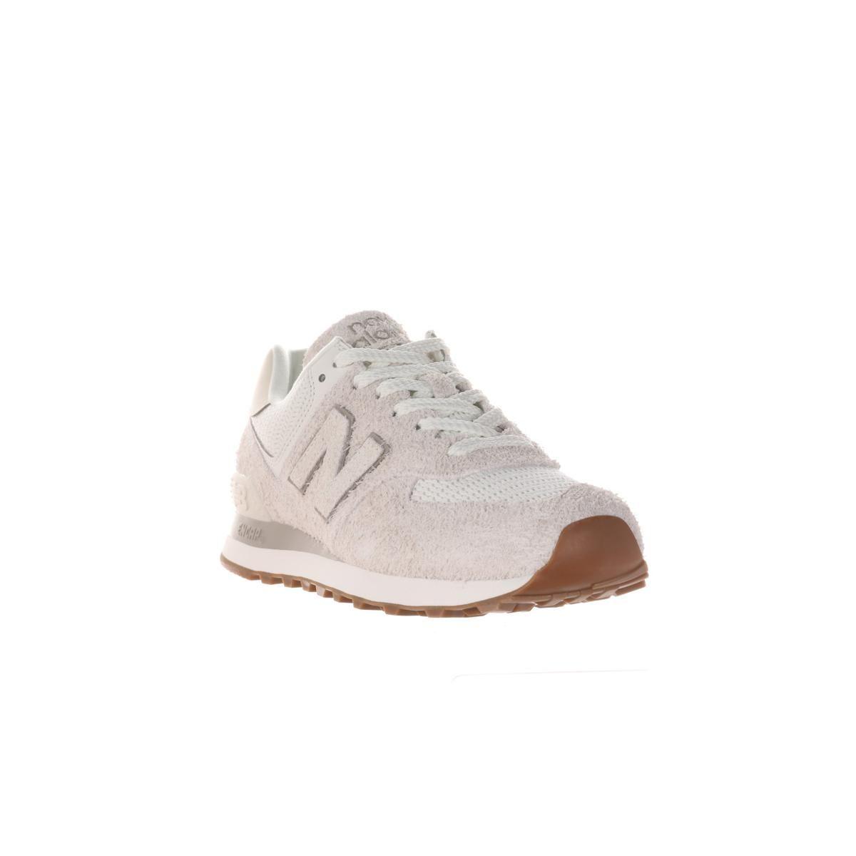 Zapatillas Urbanas Mujer New Balance 574 Blanca-3