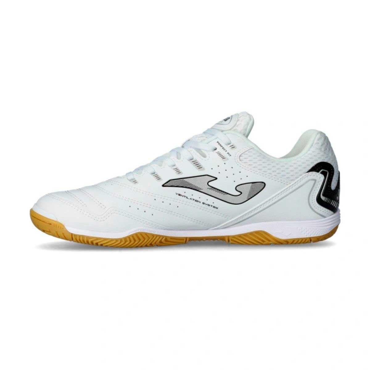 Zapatillas Futsal Hombre Joma Maxima 2622 Blancas-1