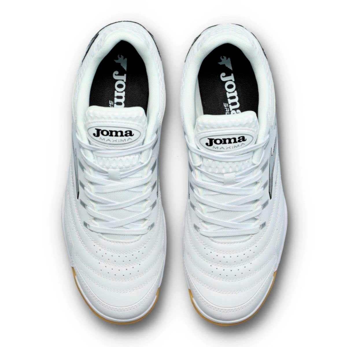 Zapatillas Futsal Hombre Joma Maxima 2622 Blancas-2