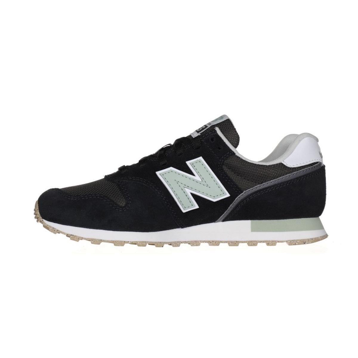 Zapatillas Urbanas Mujer New Balance 373 Negro/blanco-1